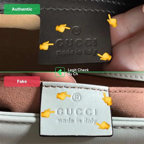 fake gucci marmont bag vs real|authentic Gucci Marmont.